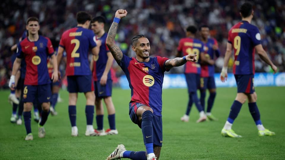 Barcelona golea al Real Madrid y se corona campeón de la Supercopa de ...