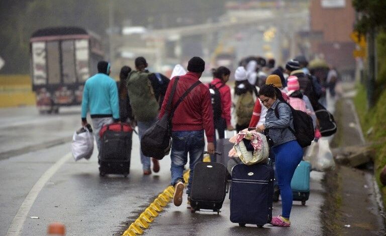 migrantes venezolanos