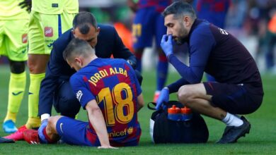jordi alba se lesiona