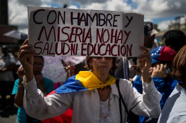 protesta de maestros