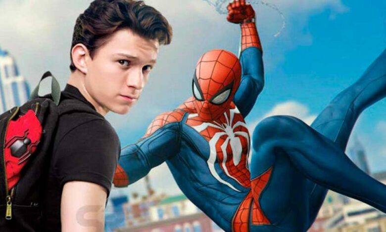 tom holland como spiderman