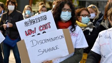 protesta hombre negro