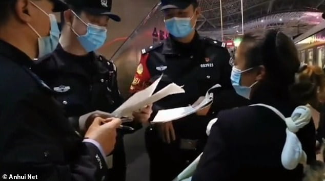 policia china
