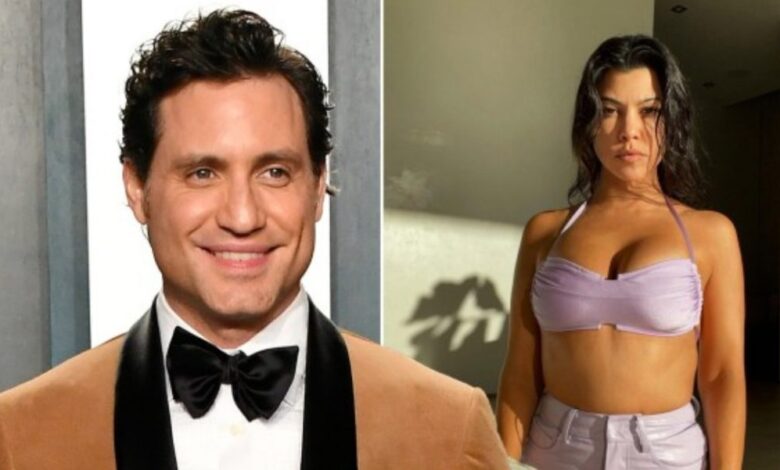 Edgar Ramírez y Kourtney Kardashian