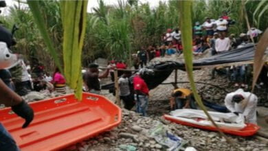 mina de oro derrumbe