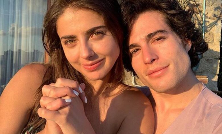 Michelle Renaud y Danilo Carrera