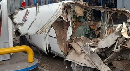 carro explota Gas natural