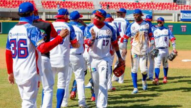Las Águilas Cibaeñas de República Dominicana blanquea a Venezuela y mantiene su invicto en la Serie del Caribe