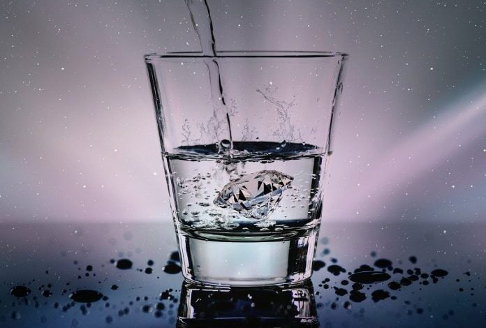 vaso de agua
