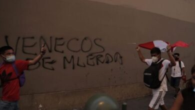 peruanos protesta