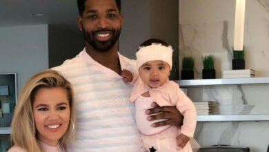 Khloé Kardashian y Tristan Thompson
