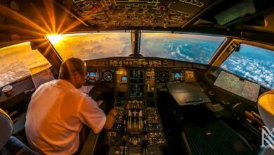 cabina de mando avion