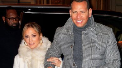 Alex Rodríguez y JLo
