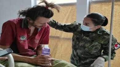 Ejército colombiano rescata a turista alemán perdido en la región amazónica