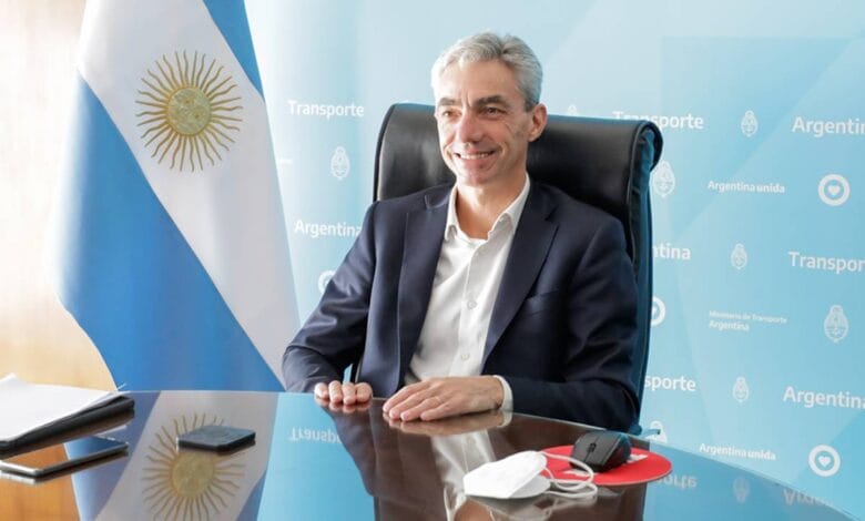 ministro de Transporte de Argentina, Mario Meoni