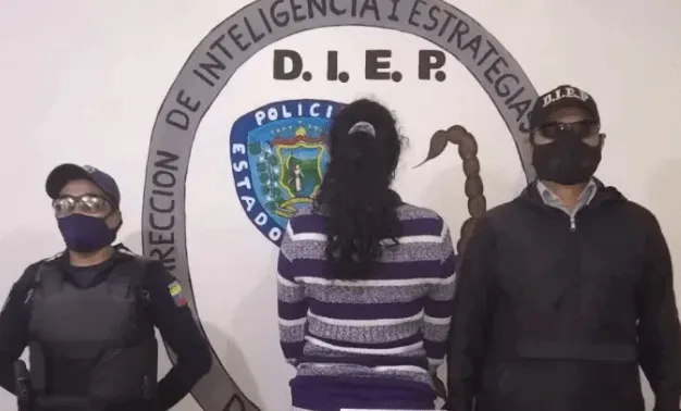 mujer droga