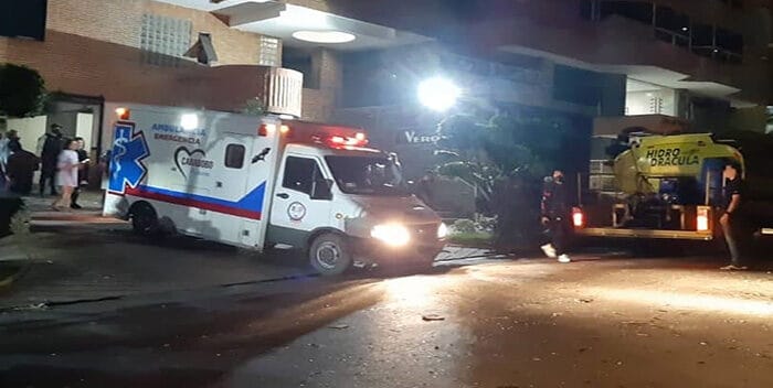 Un herido dejó deflagración por fuga de gas en Valencia