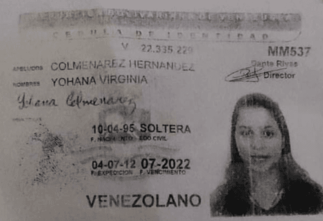 venezolana asesinada