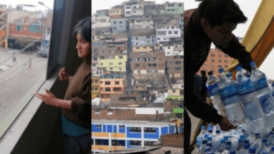 peru agua en el techo