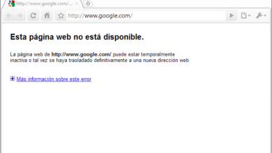 pagina no disponible