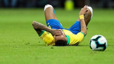 neymar lesion