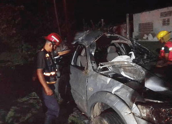 accidente moron coro