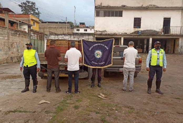 detenidos gasolina