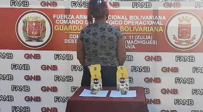 mujer detenida