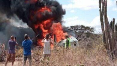 se estrelló en Lara