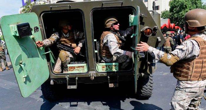 chile militares