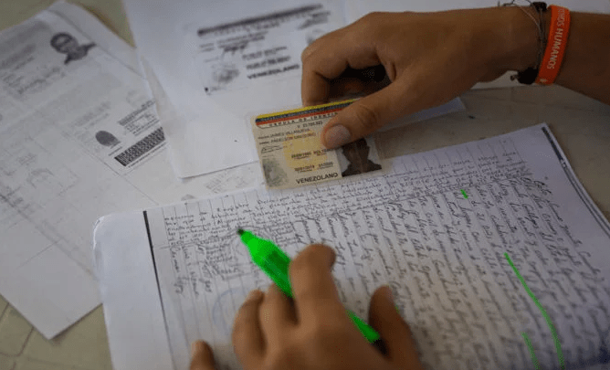 documentos venezolanos