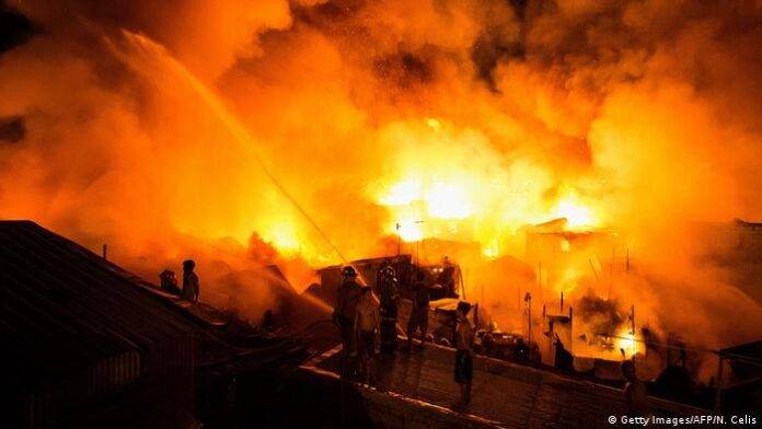 incendio filipinas