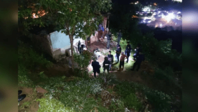 queman a padre e hijo