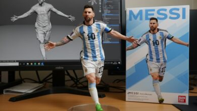 Imagen Viral del Modelo 3D Generado con Gemini IA