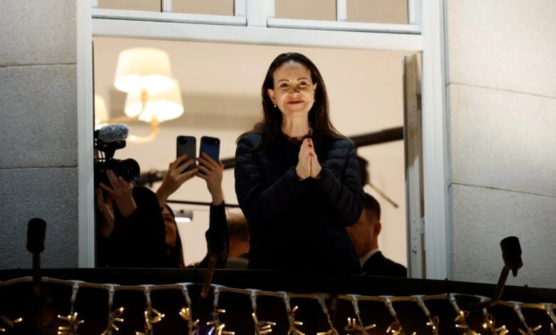 maria corina en oslo