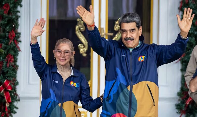 Maduro y Cilia Flores